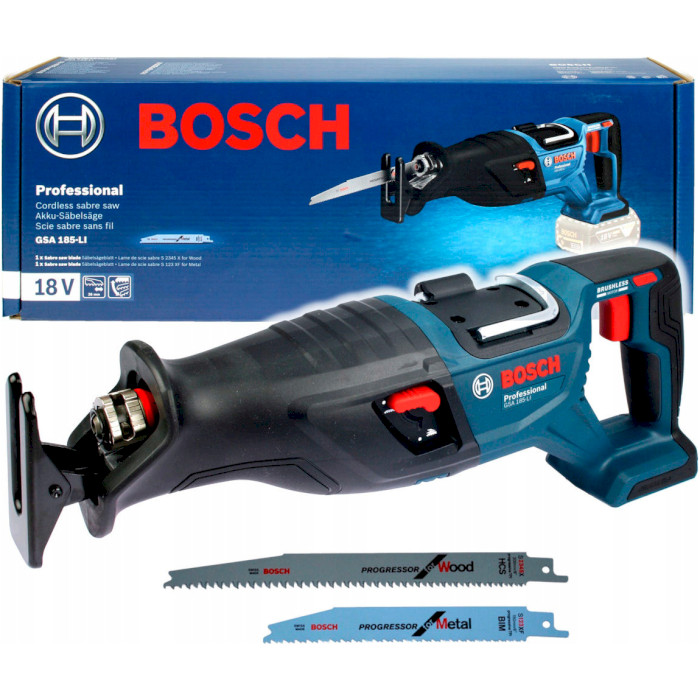 Аккумуляторная сабельная пила BOSCH GSA 185-Li Professional (0.601.6C0.020)