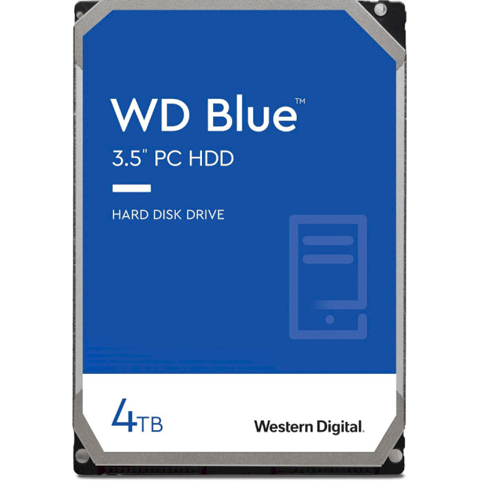 Жёсткий диск 3.5" WD Blue 4TB SATA/256MB (WD40EZAX)