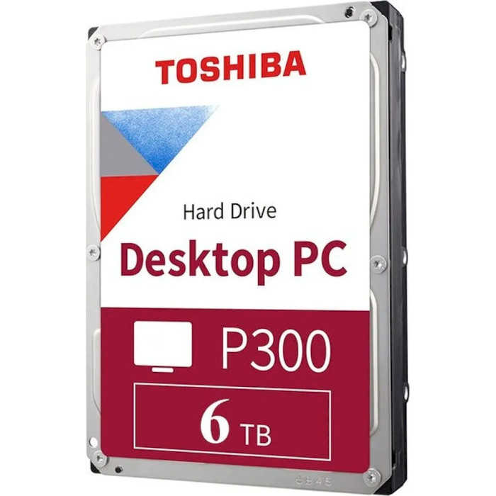 Жёсткий диск 3.5" TOSHIBA P300 Retail 6TB SATA/128MB (HDWD260EZSTA)