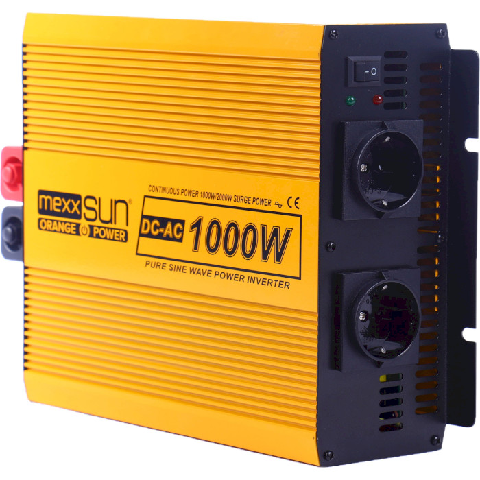 Інвертор напруги MEXXSUN MXSPSW-1000-12S 12V/220V 1000W