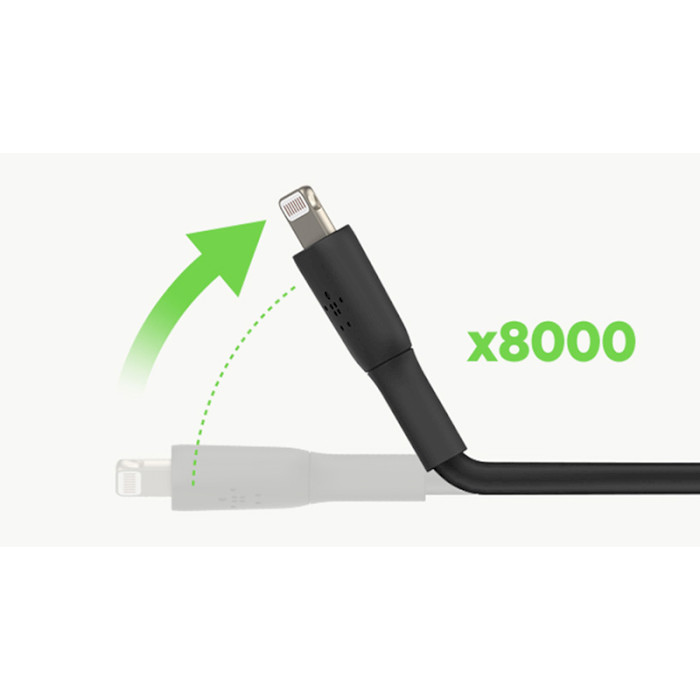 Кабель BELKIN Boost Up Charge USB-C to Lightning 1м Black (CAA003BT1MBK)