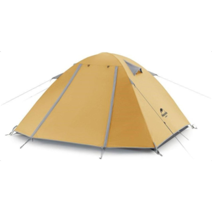 Палатка 3-местная NATUREHIKE P-Series Yellow (NH18Z033-P-Y)