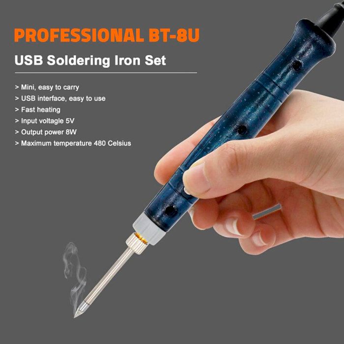 Паяльник електричний VOLTRONIC BT-8U USB DC5V