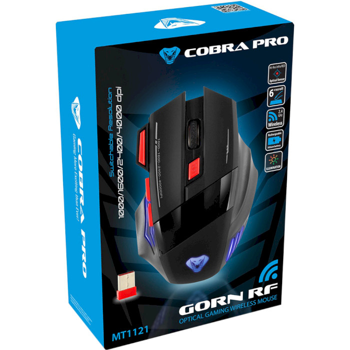Мышь MEDIA-TECH Cobra Pro Gorn RF MT1121