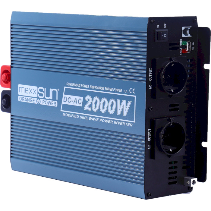 Инвертор напряжения MEXXSUN MXS-2000-24M 24V/220V 2000W