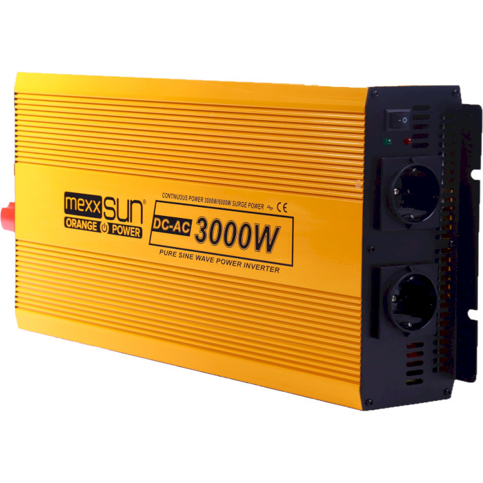 Инвертор напряжения MEXXSUN MXSPSW-3000-24S 24V/220V 3000W