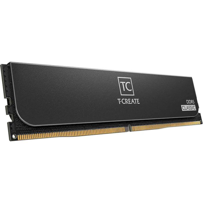 Модуль памяти TEAM T-Create Classic Black DDR5 5600MHz 64GB Kit 2x32GB (CTCCD564G5600HC46DC01)