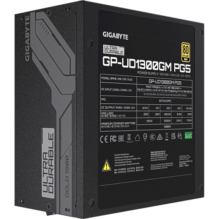 Блок живлення 1300W GIGABYTE UD1300GM PG5