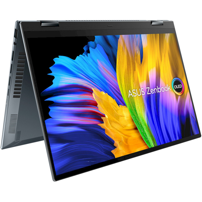 Ноутбук ASUS ZenBook 14 Flip OLED UP5401ZA Pine Gray (UP5401ZA-KN147W)
