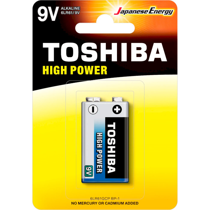 Батарейка TOSHIBA High Power «Крона» (00152653)