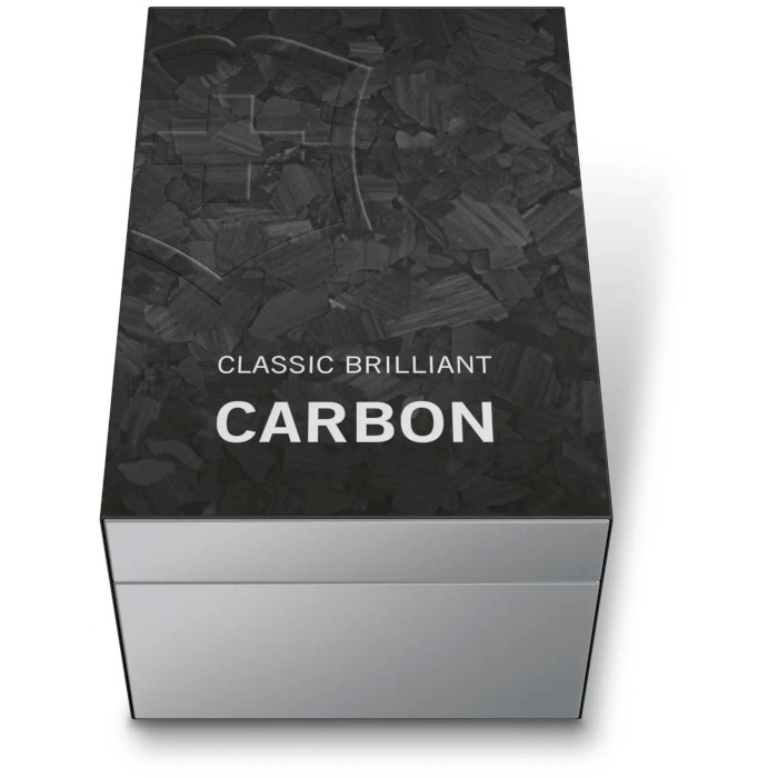 Швейцарський ніж VICTORINOX Classic SD Brilliant Carbon (0.6221.90)