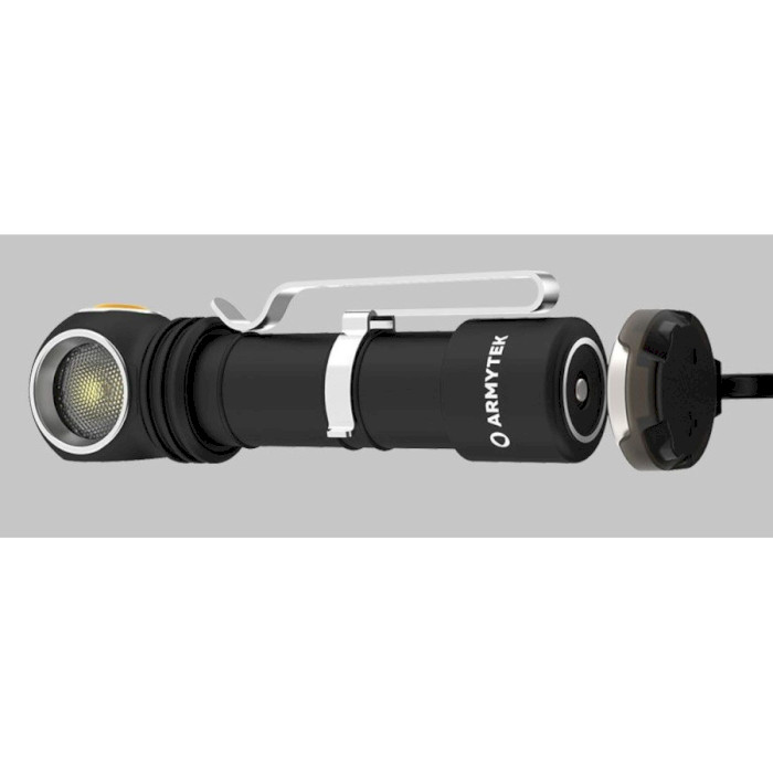 Ліхтар мультифункціональний ARMYTEK Wizard C2 Pro Nichia Magnet USB Warm Light (F06801W)