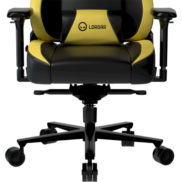 Кресло геймерское LORGAR Base 311 Black/Yellow (LRG-CHR311BY)