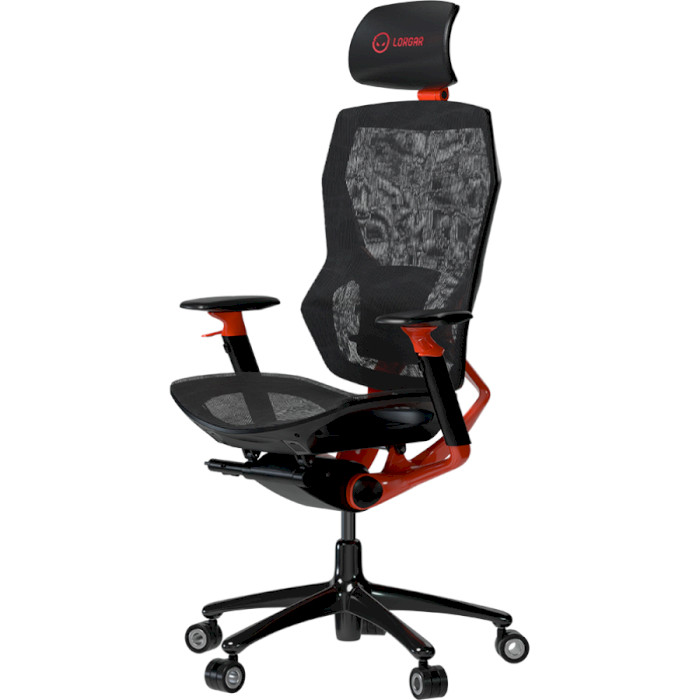 Крісло геймерське LORGAR Grace 855 Red/Black (LRG-CHR855RB)