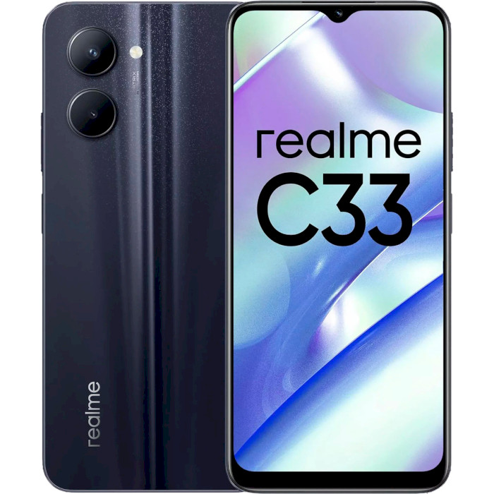 Смартфон REALME C33 2023 4/128GB Night Sea