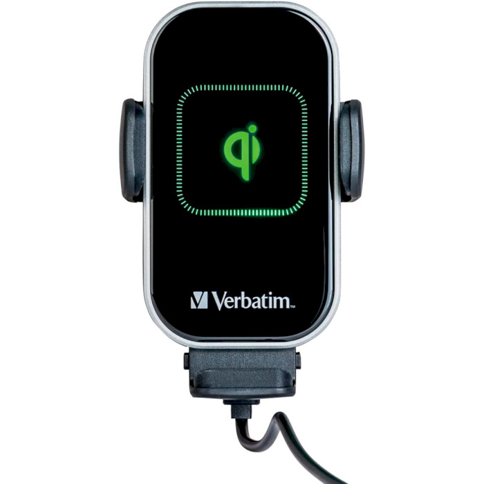Автотримач для смартфона з бездротовою зарядкою VERBATIM FWC-02 Qi Fast