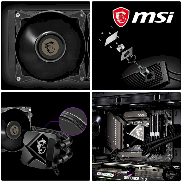 Система водяного охолодження MSI MAG CoreLiquid P360 (306-7ZW2P31-813)