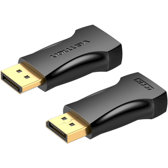 Адаптер VENTION DisplayPort - HDMI v2.0 Black (HBPB0)