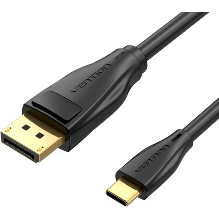 Кабель VENTION USB-C - DisplayPort 1.5м Black (CGYBG)