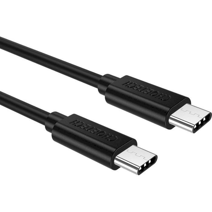 Кабель CHOETECH CC0001 Type-C to Type-C Cable 0.5м Black