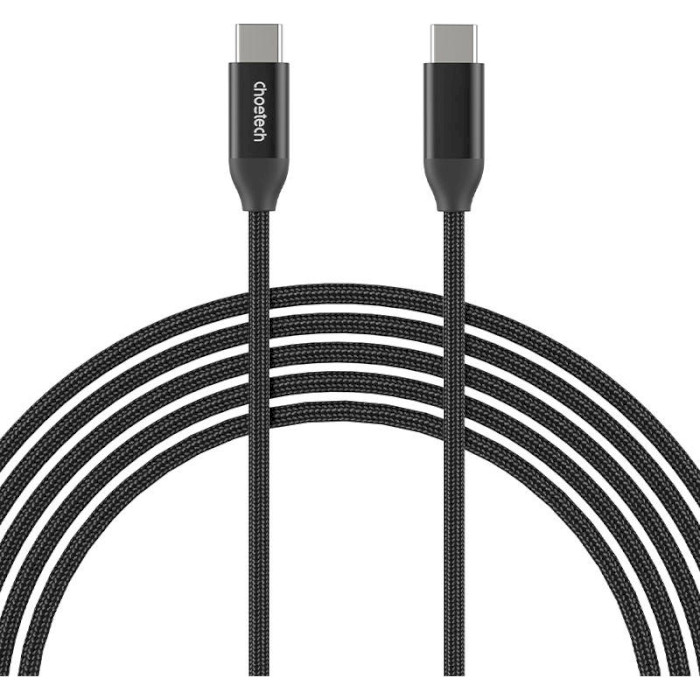 Кабель CHOETECH XCC-1036 USB-C to USB-C 240W 2м Black