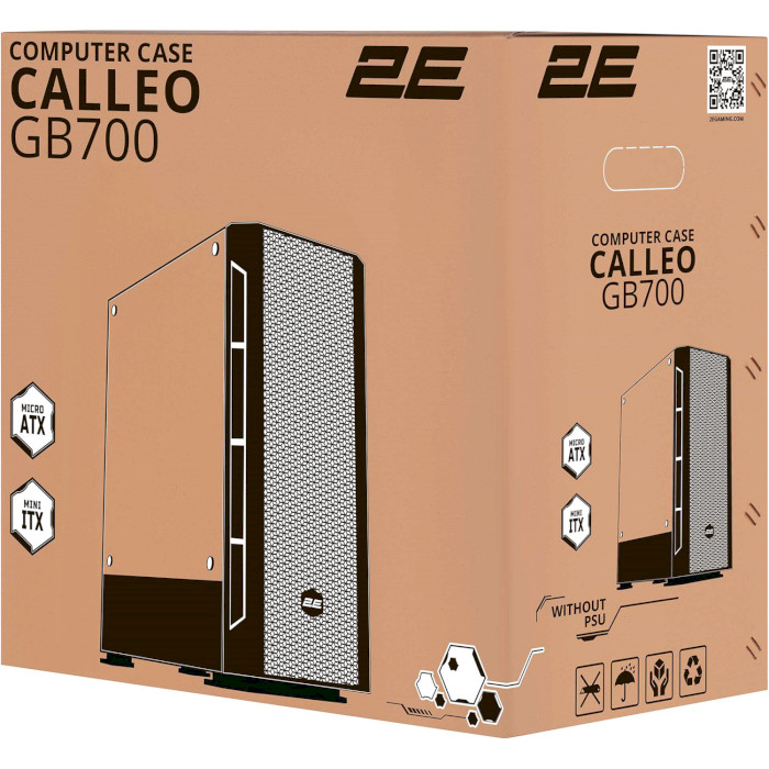 Корпус 2E GAMING Calleo White (2E-GB700W)