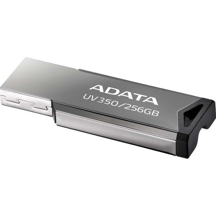 Флешка ADATA UV350 256GB Silver (AUV350-256G-RBK)