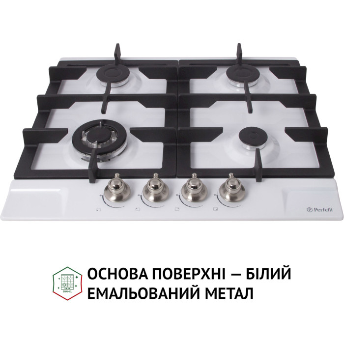 Варочная поверхность газовая PERFELLI HGM 61637 WH Retro