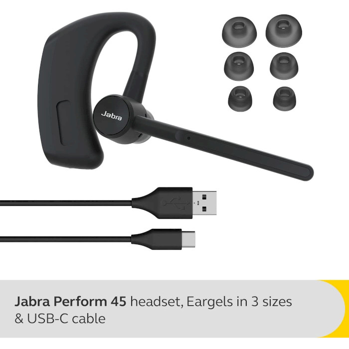 Bluetooth гарнітура JABRA Perform 45 (5101-119)