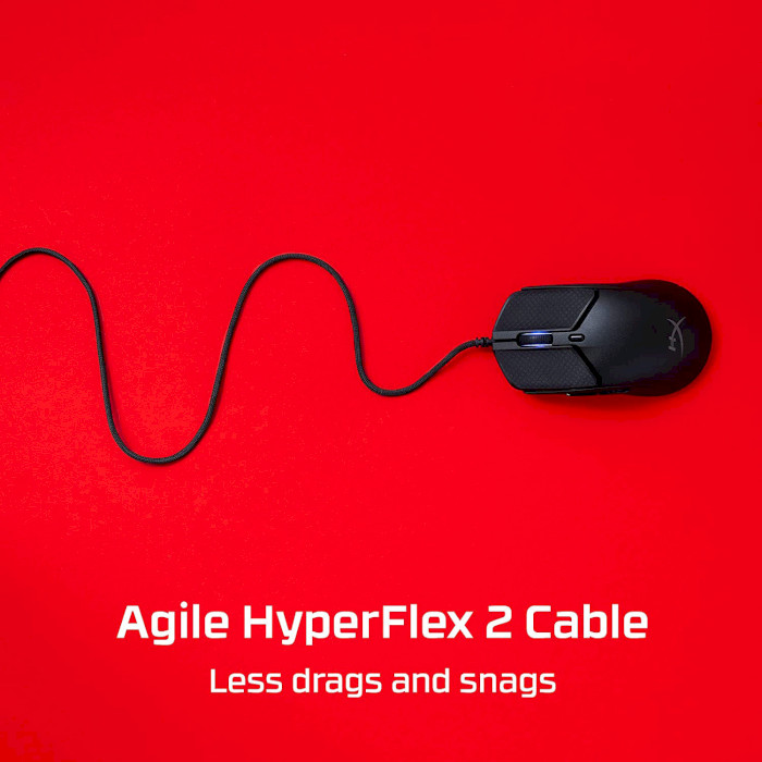 Миша ігрова HYPERX Pulsefire Haste 2 Black (6N0A7AA)