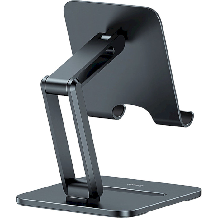 Подставка для планшета BASEUS Desktop Biaxial Foldable Metal Stand Gray (LUSZ000113)