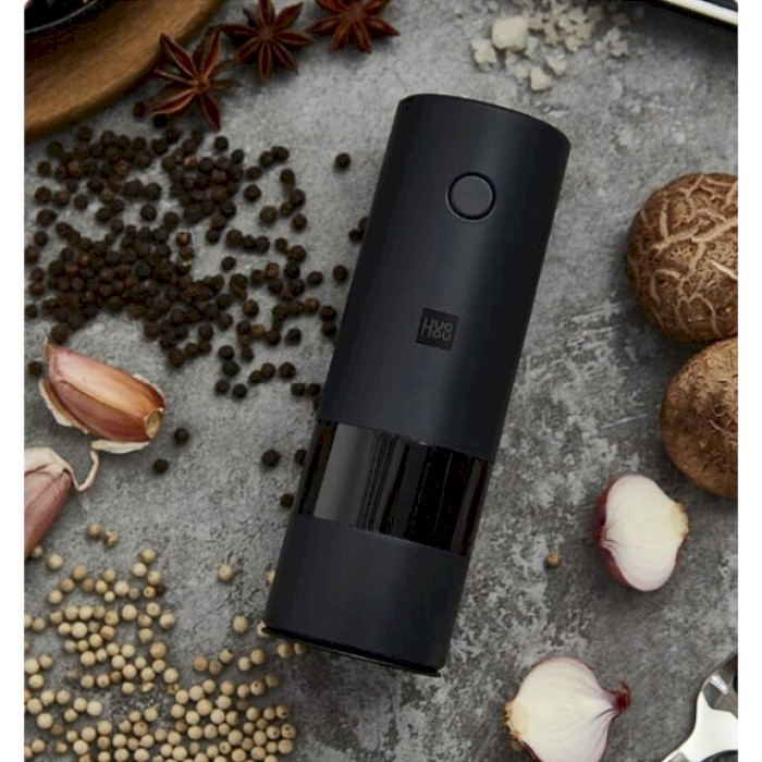 Електричний млин для солі та перца XIAOMI HUOHOU Electric Grinder Black