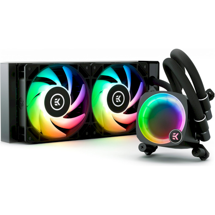 Система водяного охлаждения EKWB EK-Nucleus AIO CR240 Lux D-RGB Black (3831109851678)