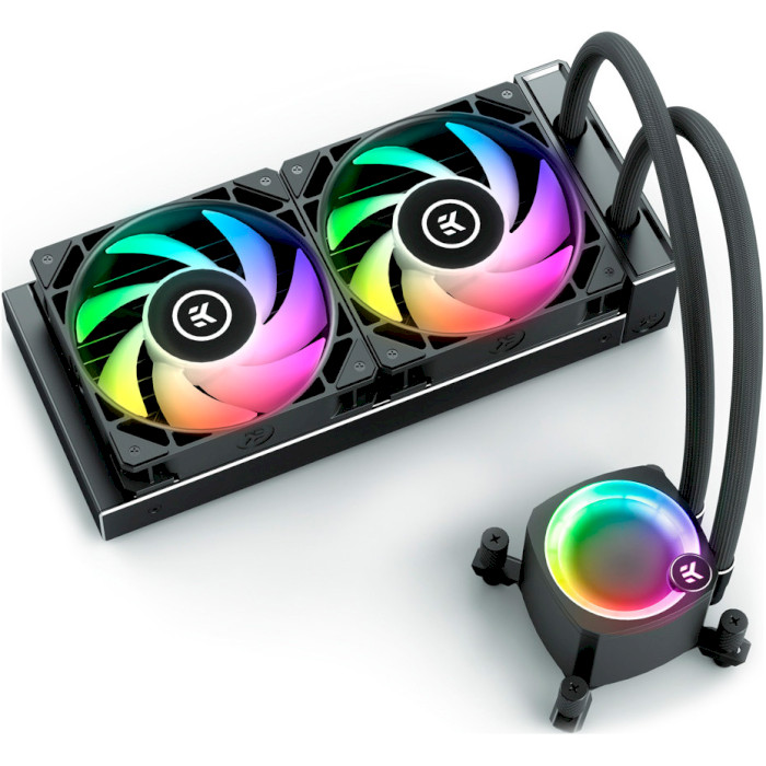 Система водяного охлаждения EKWB EK-Nucleus AIO CR240 Lux D-RGB Black (3831109851678)