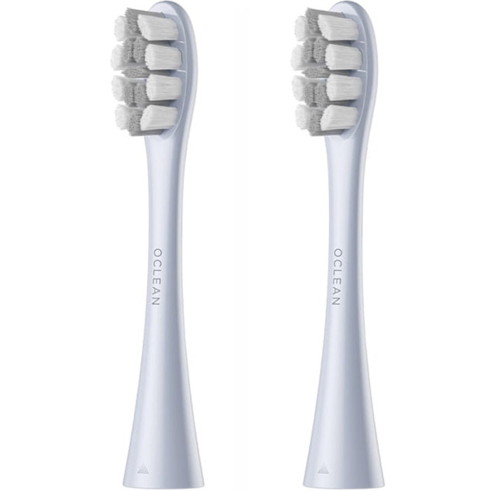 Насадка для зубної щітки OCLEAN P1C9 Plaque Control Silver 2шт (C04000215)