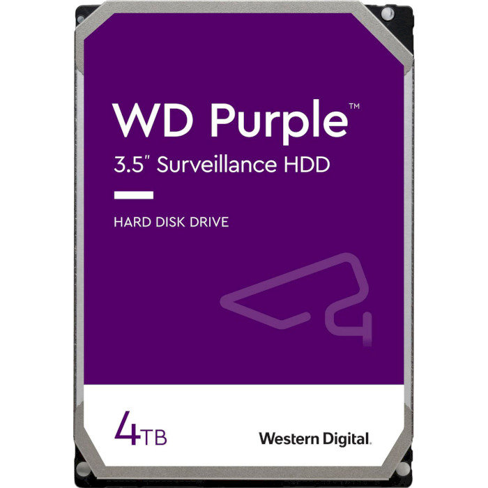 Жёсткий диск 3.5" WD Purple 4TB SATA/256MB (WD43PURZ)