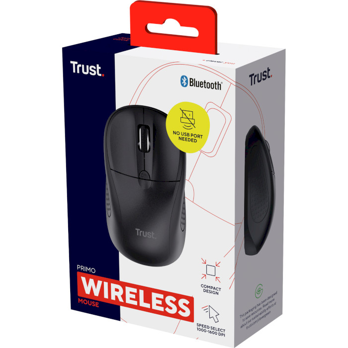 Мышь TRUST Primo Bluetooth Black (24966)