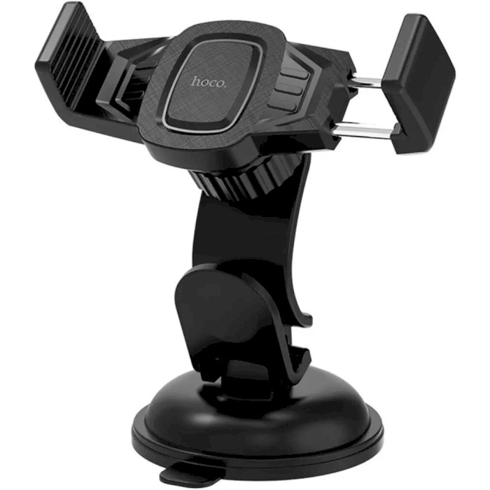 Автотримач для смартфона HOCO CA40 Refined Suction Cup Base In-Car Dashboard Phone Holder Black