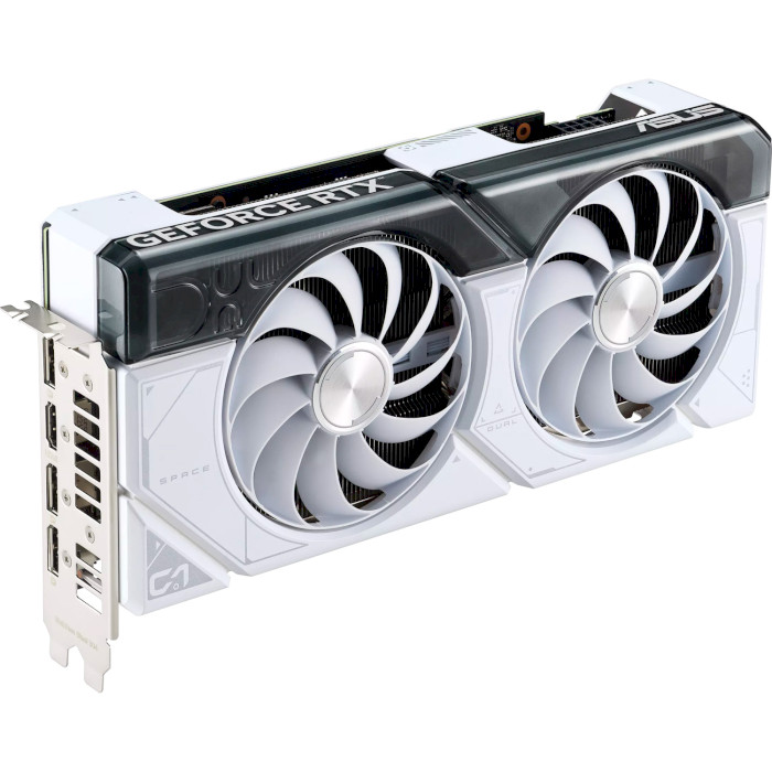 Видеокарта ASUS Dual GeForce RTX 4070 White OC Edition 12GB GDDR6X (90YV0IZ4-M0NA00)