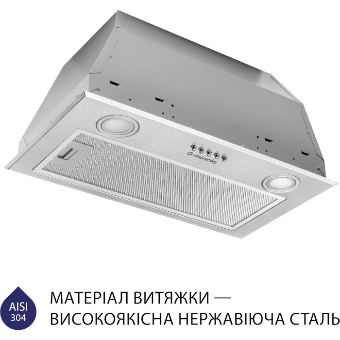 Вытяжка MINOLA HBI 5722 I 1200 LED