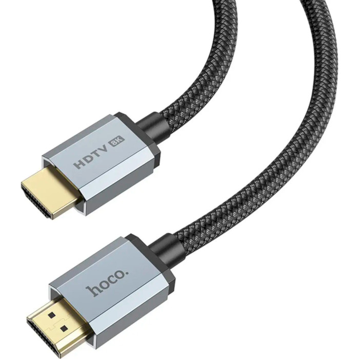 Кабель HOCO US03 HDMI v2.1 1м Black (6931474777300)