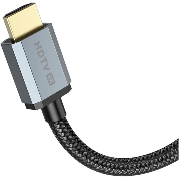 Кабель HOCO US03 HDMI v2.1 1м Black (6931474777300)