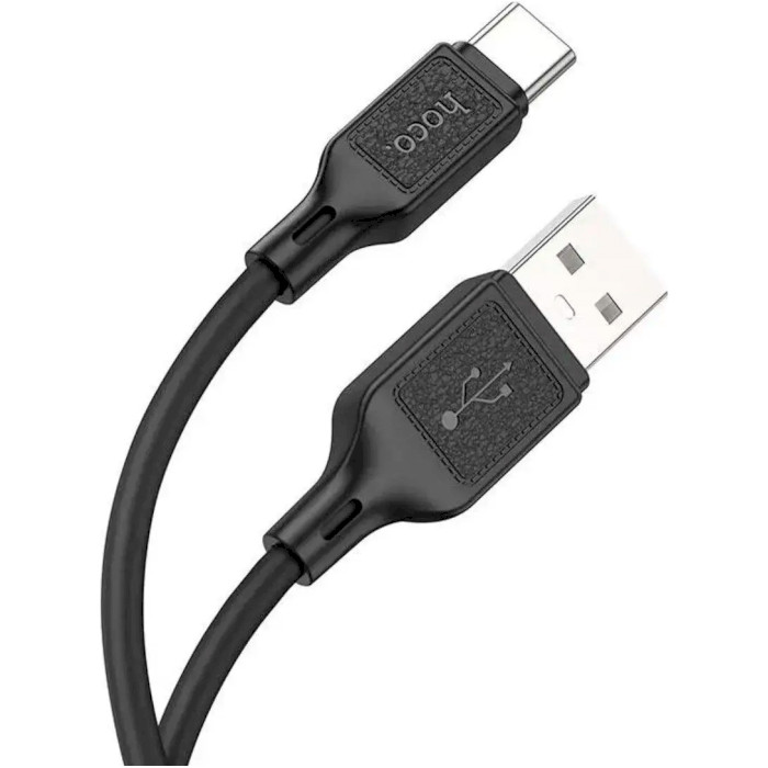 Кабель HOCO X90 Cool Silicone USB-A to Type-C 1м Black