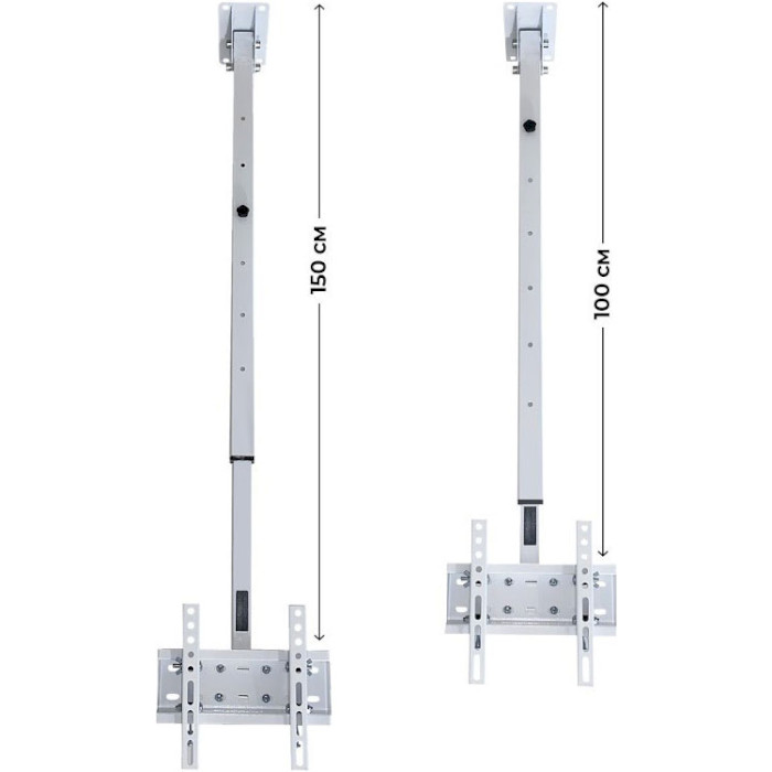 Крепление потолочноедля ТВ SECTOR CM-20T 23"-43" White