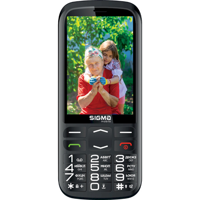 Мобильный телефон SIGMA MOBILE Comfort 50 Optima Type-C Black (4827798122310)