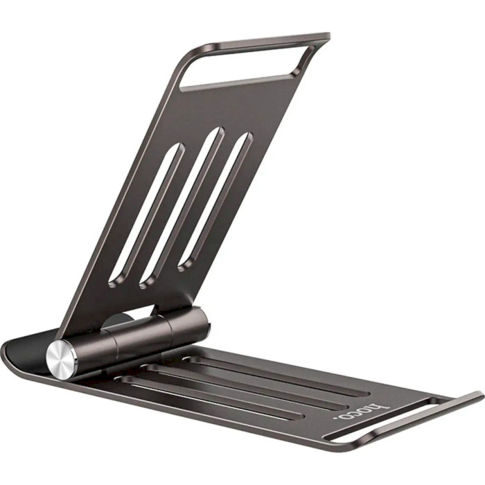 Підставка для смартфона HOCO PH49 Elegant Metal Folding Desktop Holder Gray