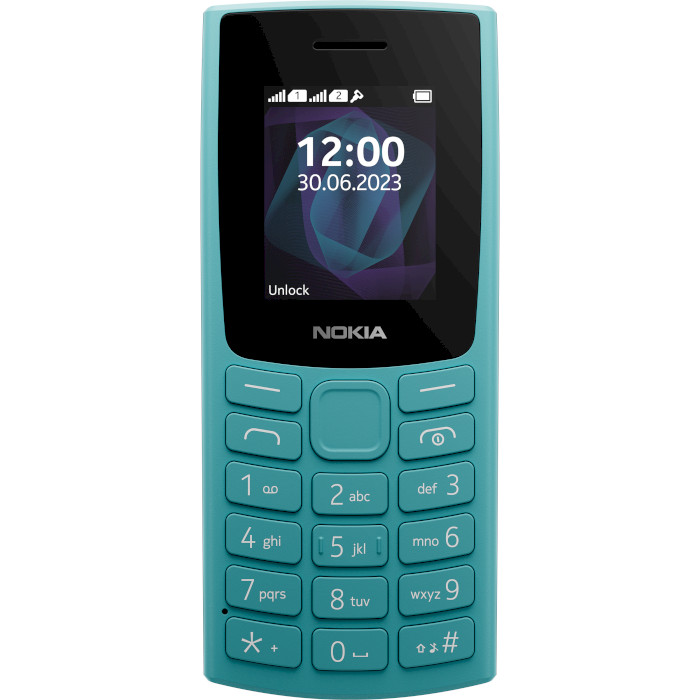 Мобільний телефон NOKIA 105 (2023) DS Cyan
