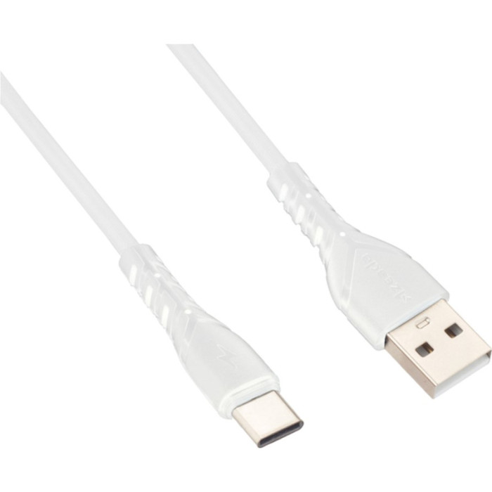 Кабель PRODA PD-B47A USB-A to Type-C 3A 1м White