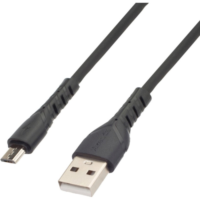Кабель PRODA PD-B47M USB-A to Micro-USB 3A 1м Black