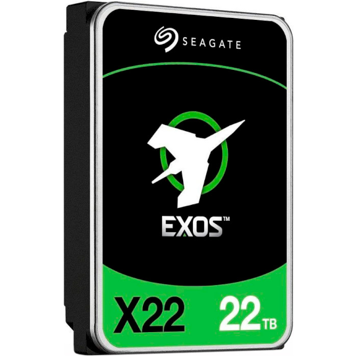 Жёсткий диск 3.5" SEAGATE Exos X22 22TB SATA/512MB (ST22000NM001E)
